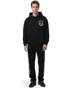 Heren hoodie zwart