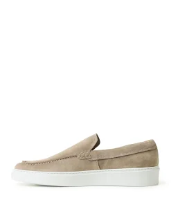 Heren instappers beige