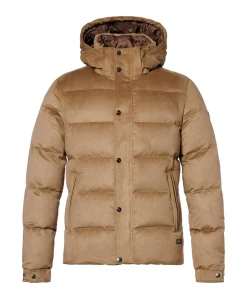 Heren jas beige