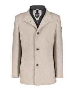 Heren jas beige
