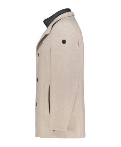 Heren jas beige