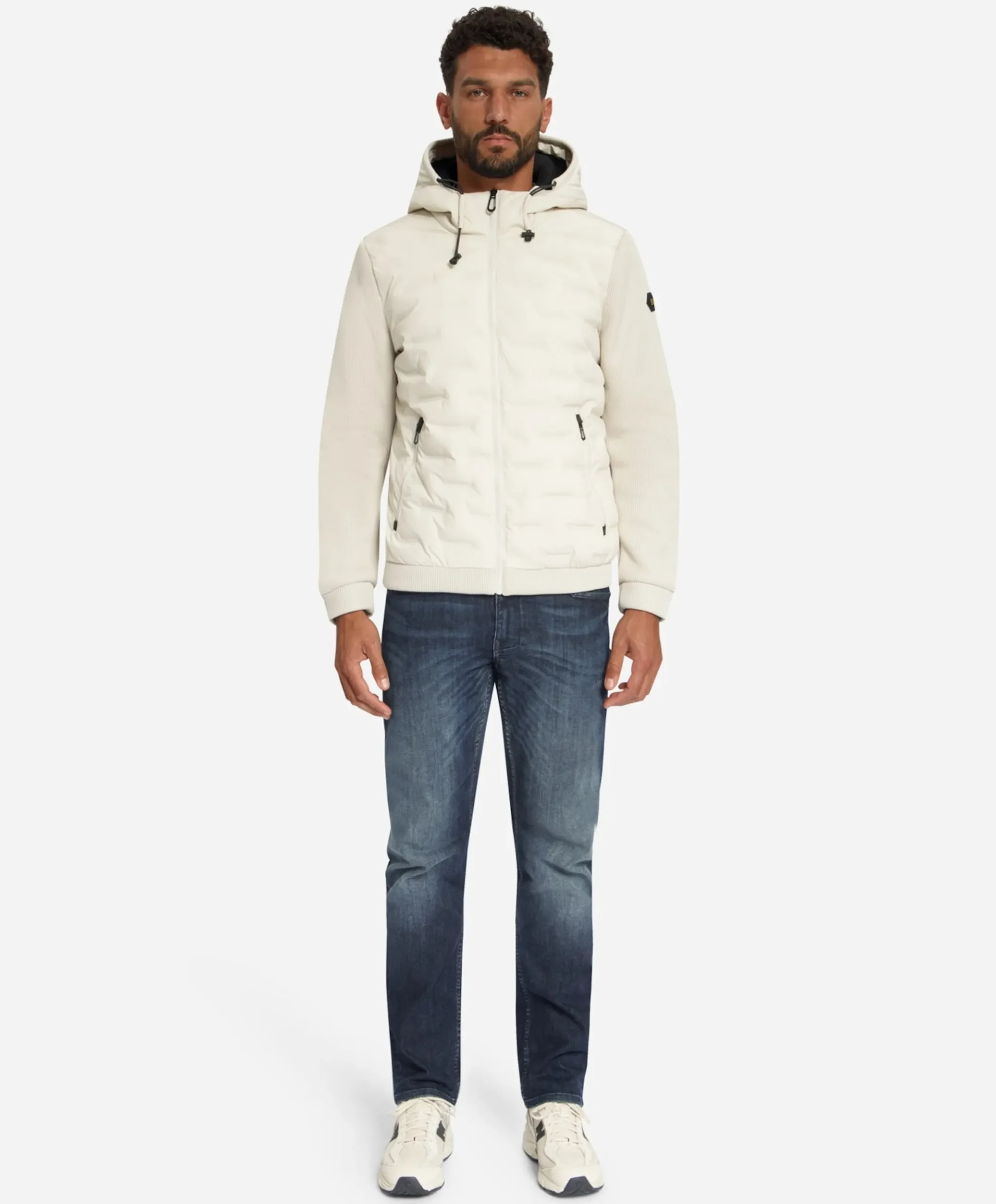 Heren jas beige