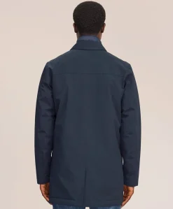 Heren jas blauw