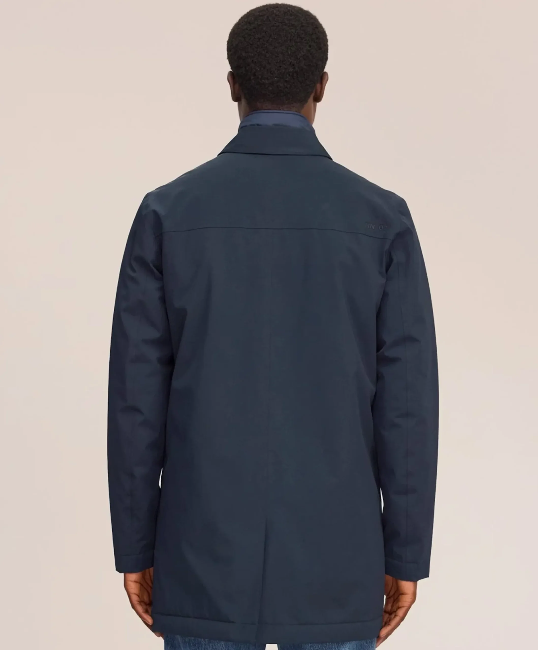 Heren jas blauw