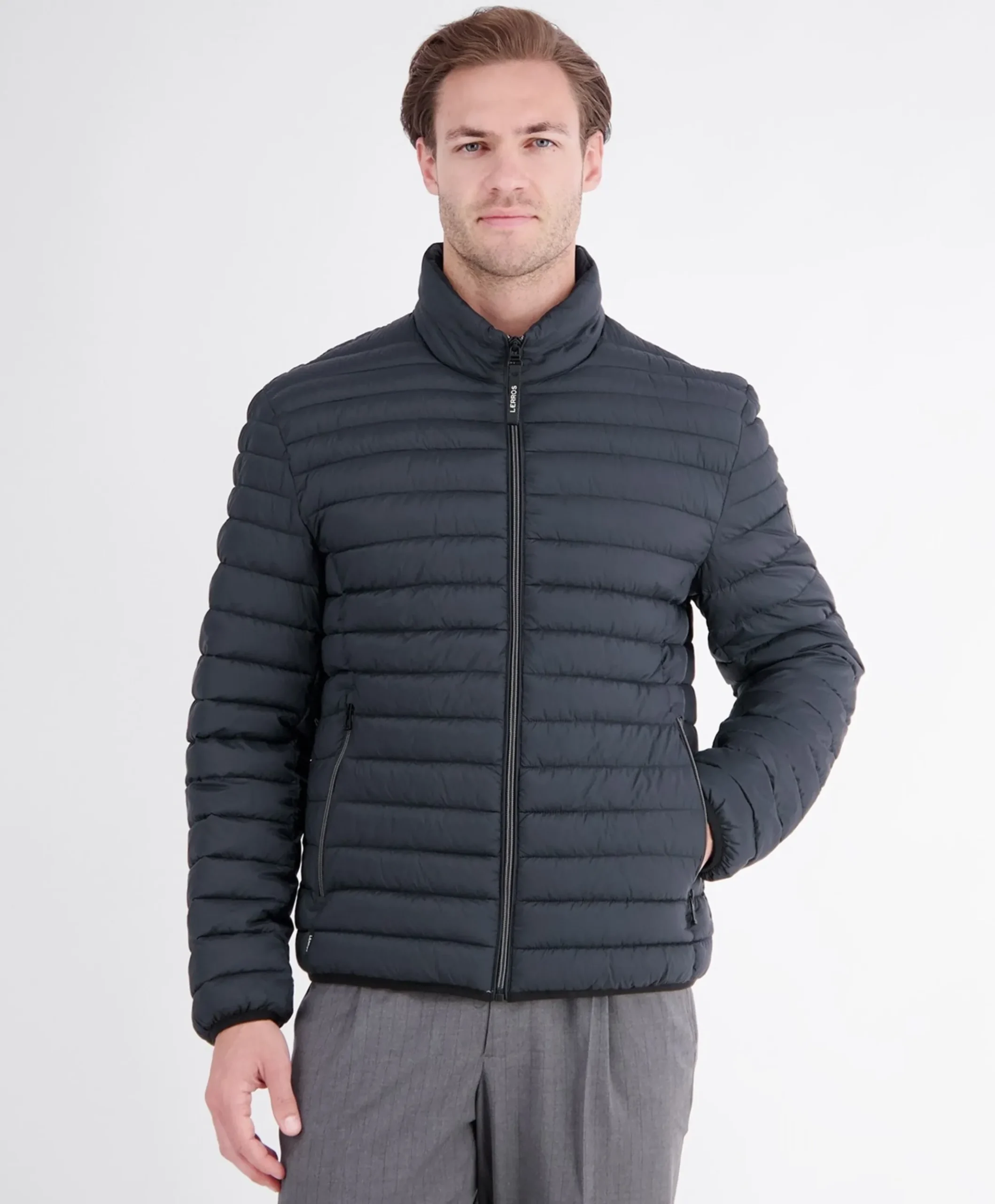 Heren jas blauw