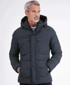 Heren jas blauw