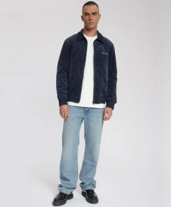 Heren jas blauw
