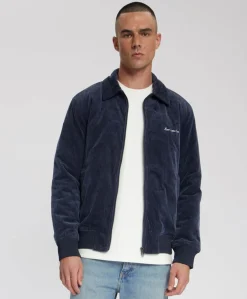 Heren jas blauw