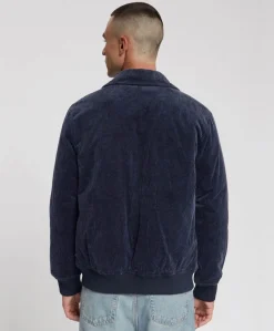 Heren jas blauw