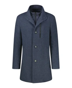 Heren jas blauw