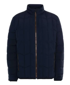 Heren jas blauw