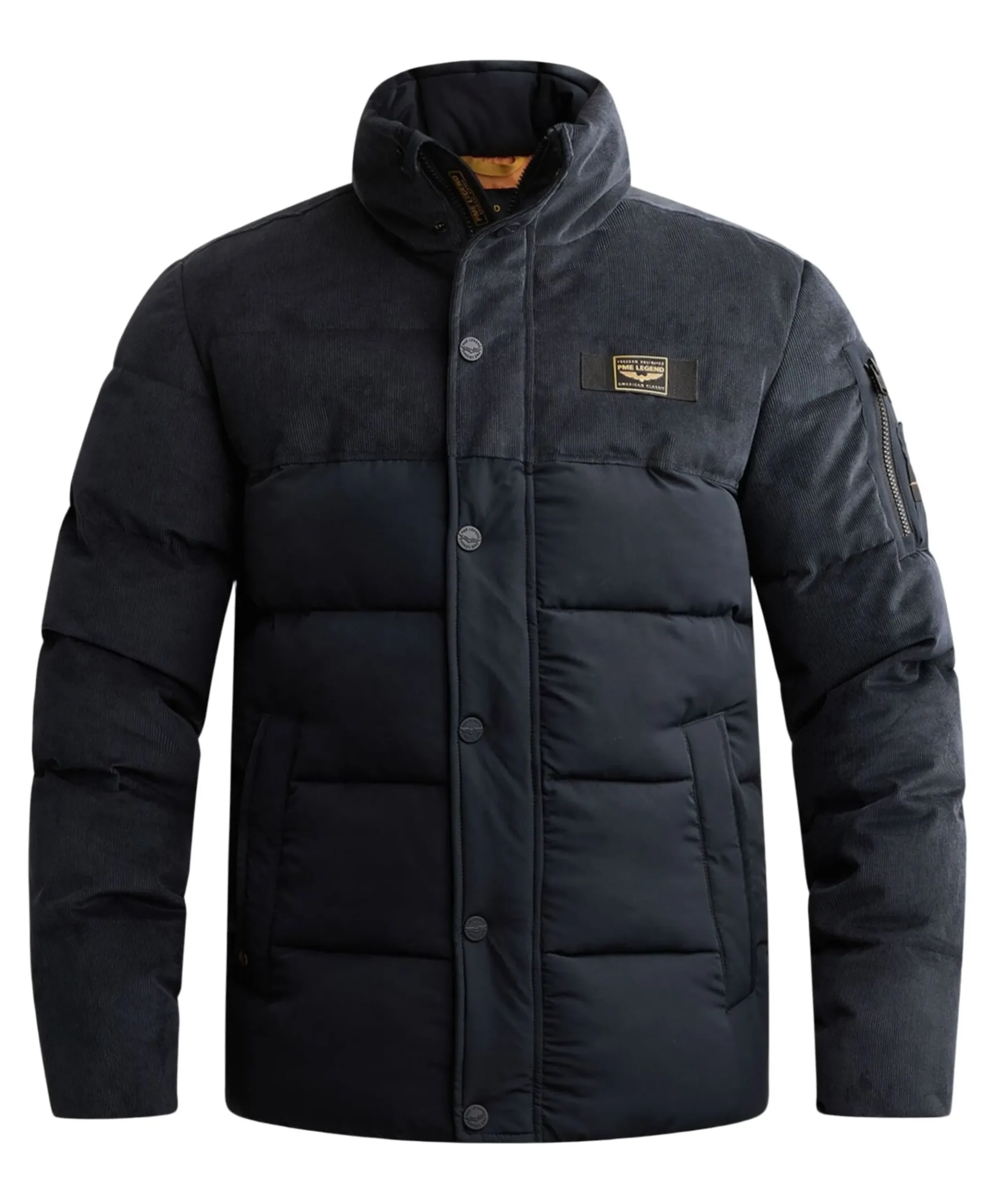 Heren jas blauw