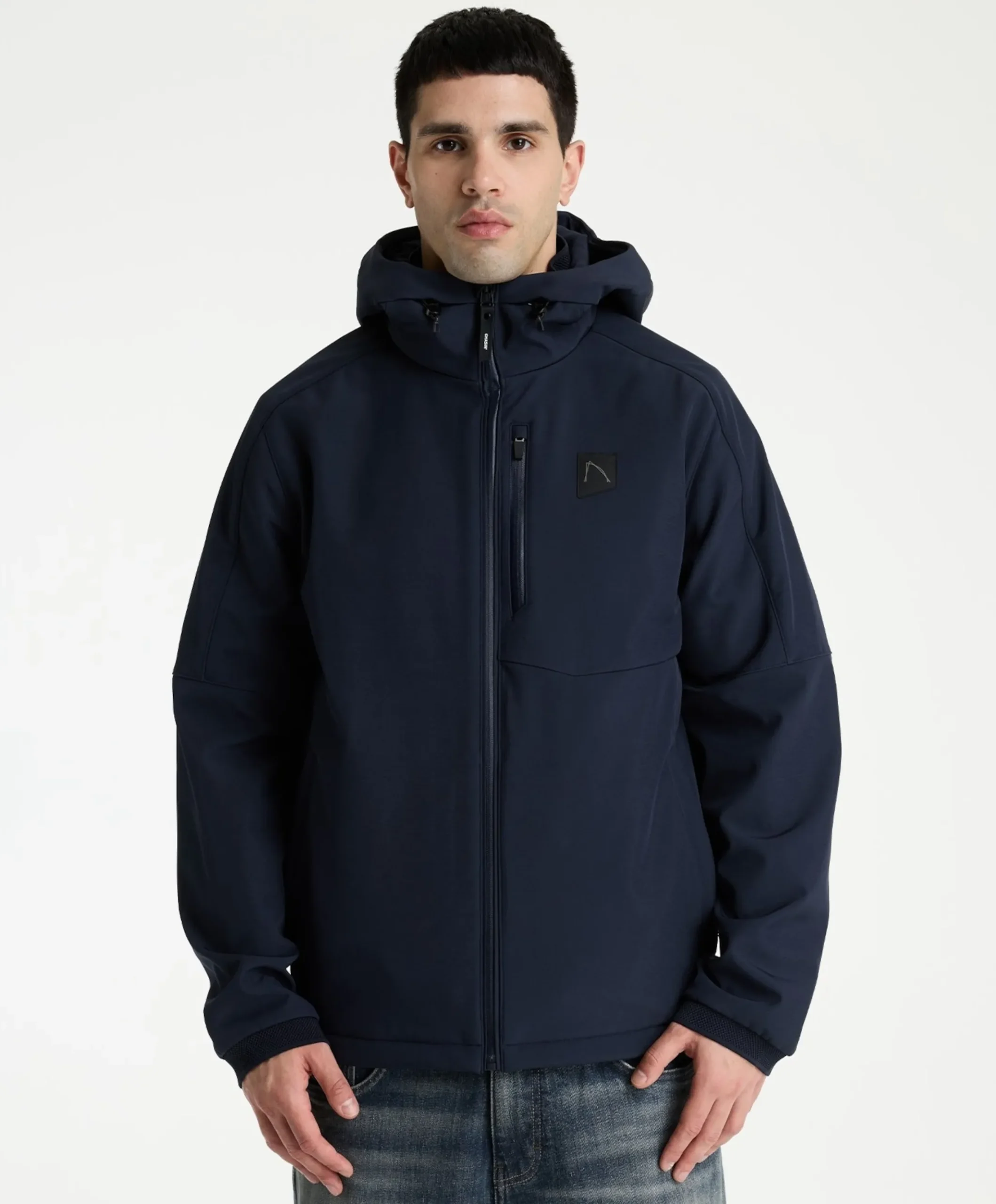 Heren jas blauw