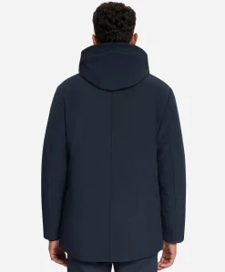Heren jas blauw