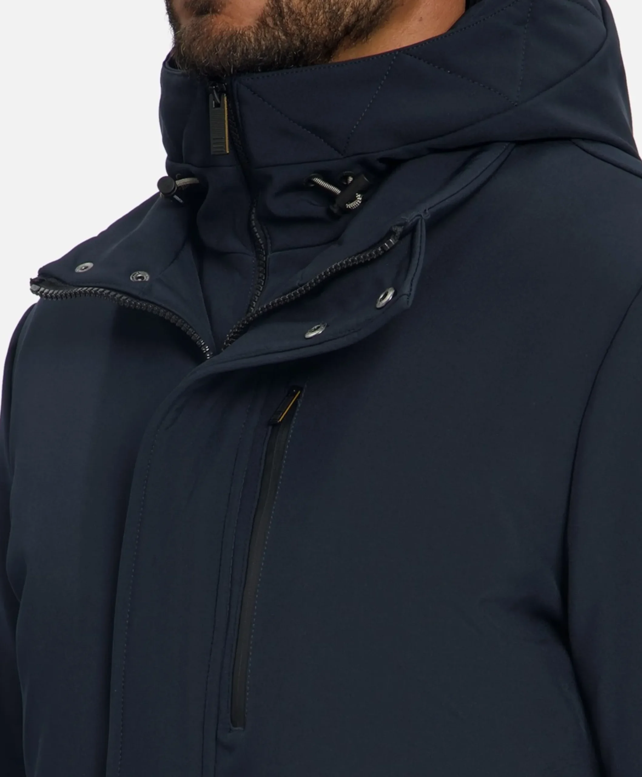 Heren jas blauw