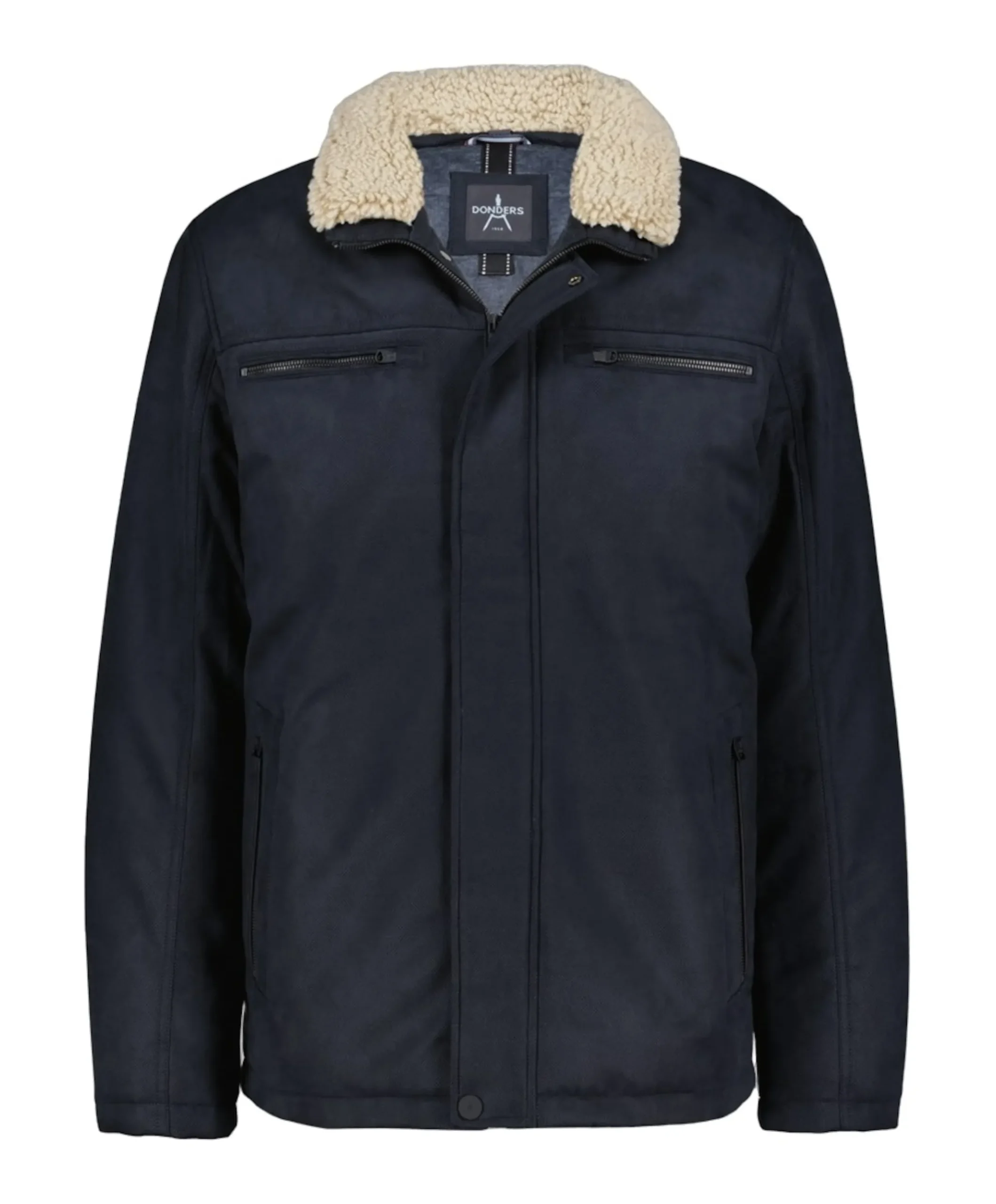 Heren jas blauw