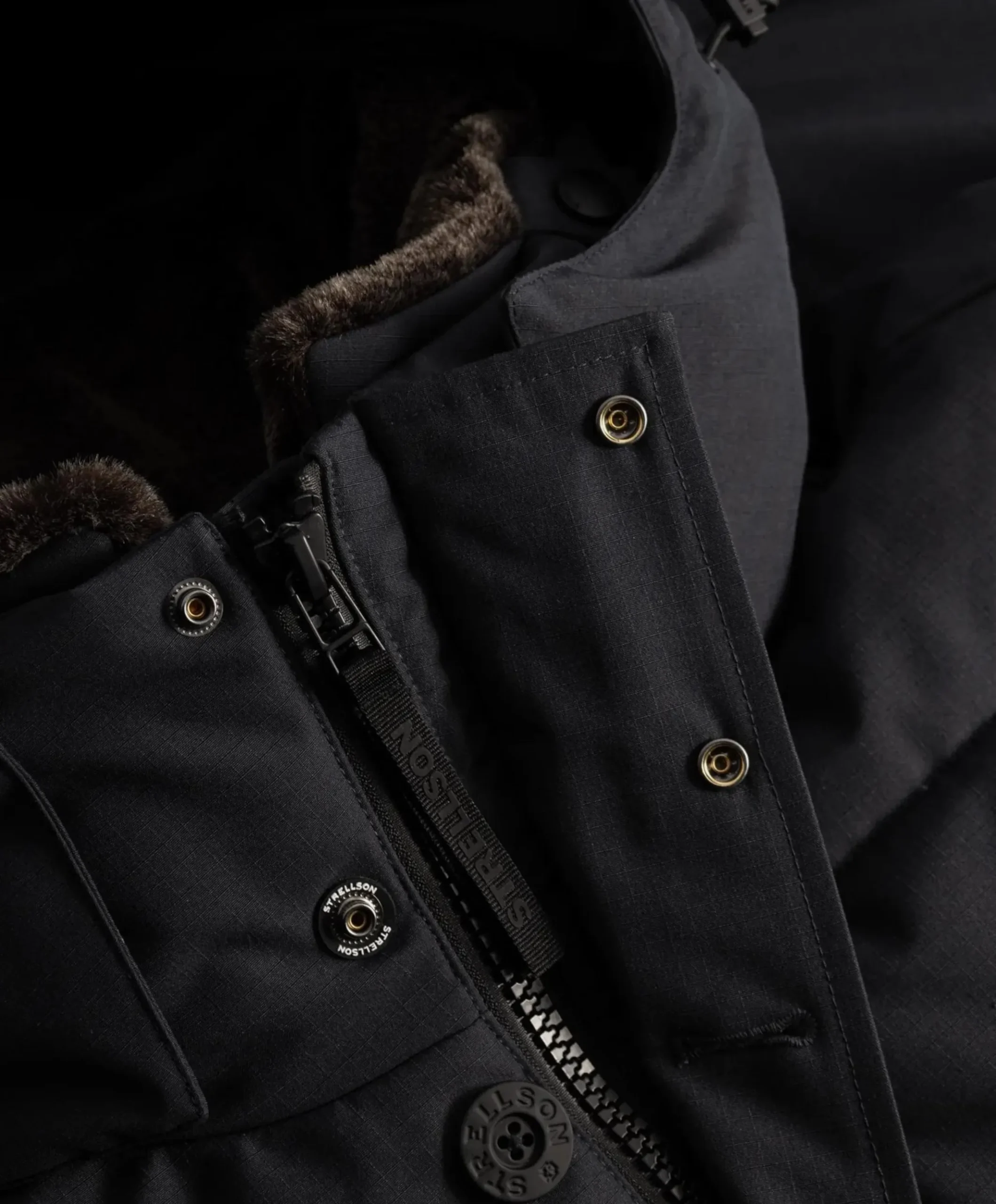 Heren jas blauw