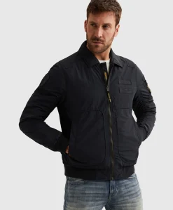 Heren jas blauw
