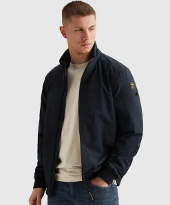 Heren jas blauw