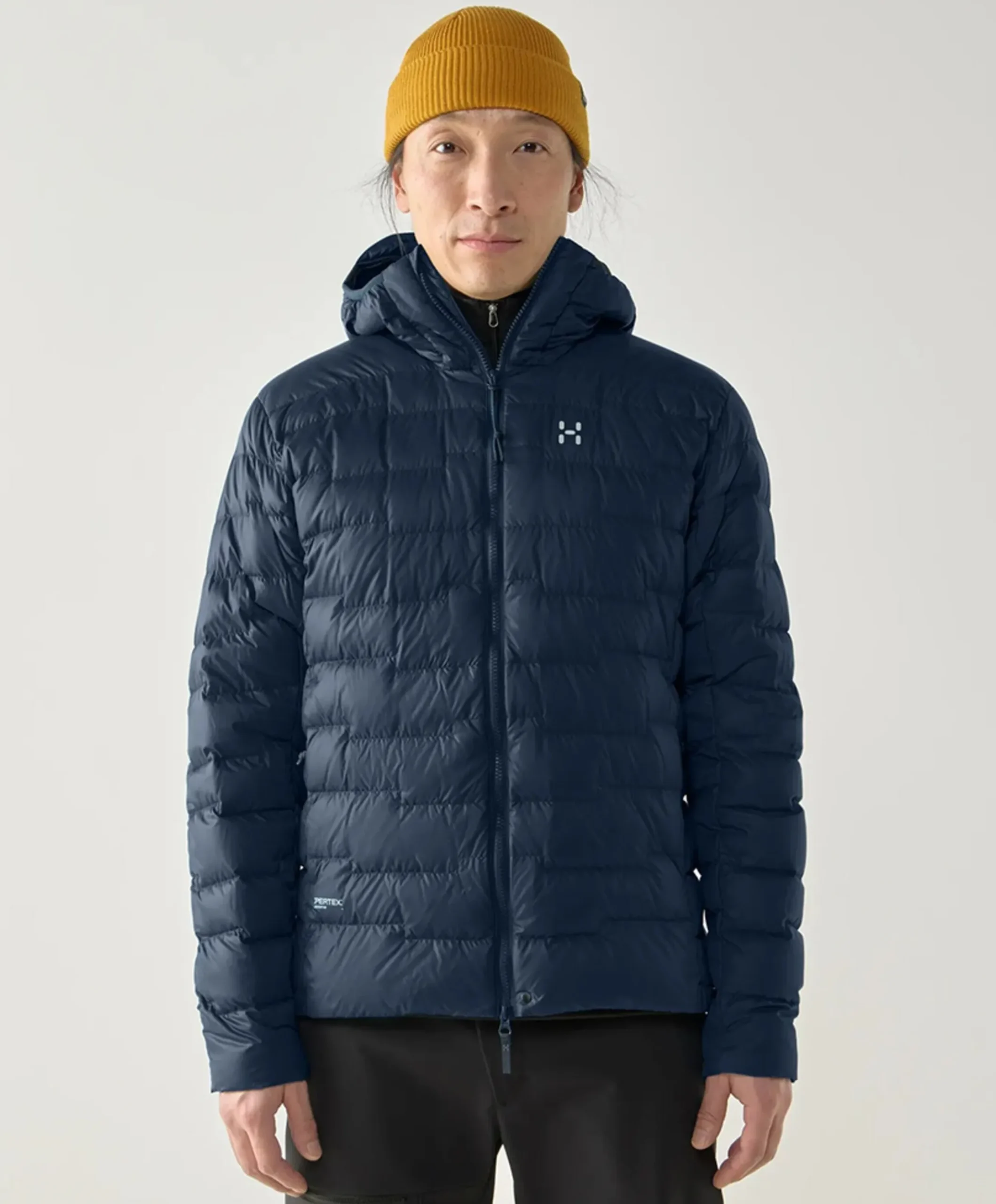 Heren jas blauw