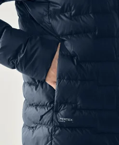 Heren jas blauw