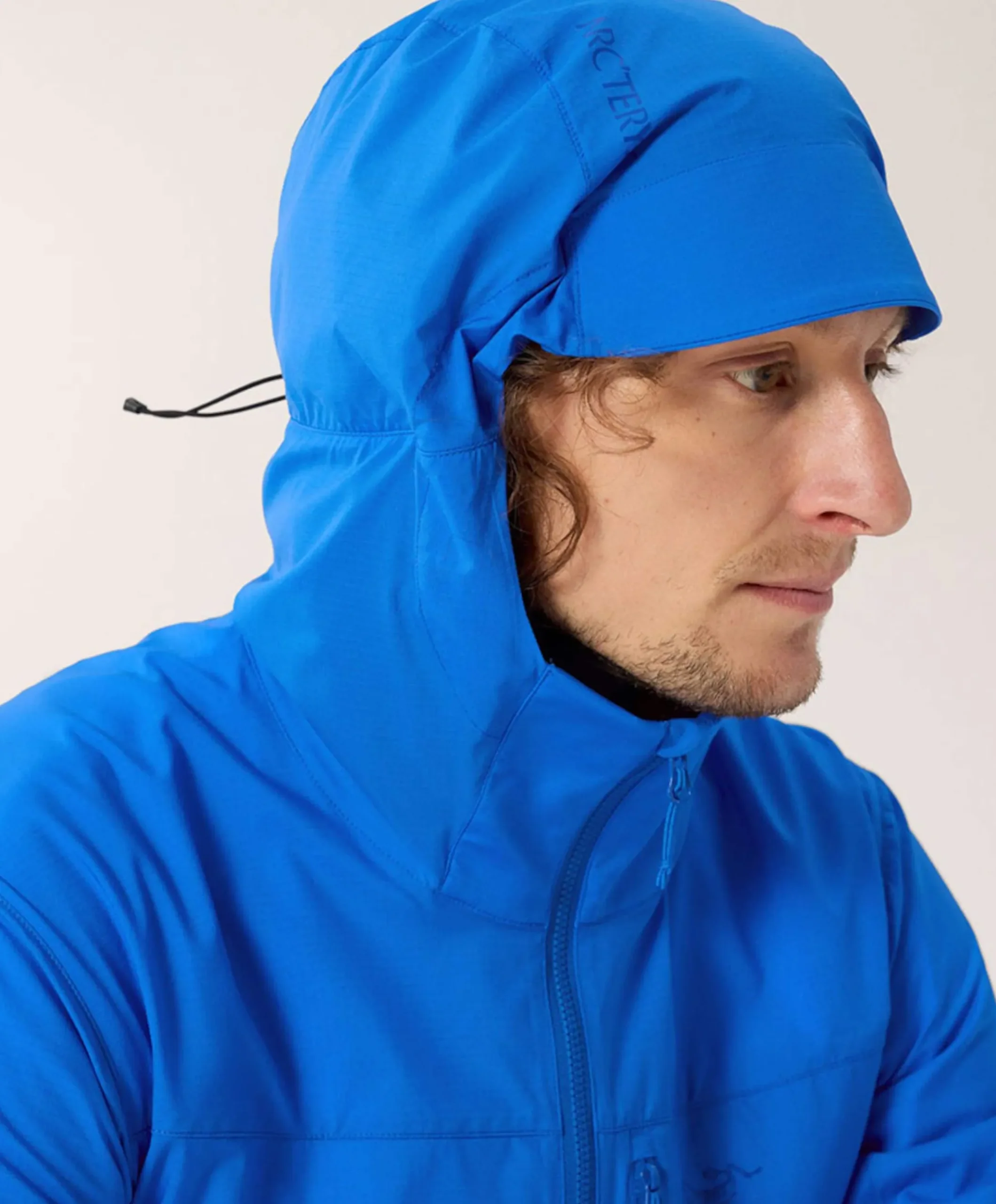 Heren jas blauw