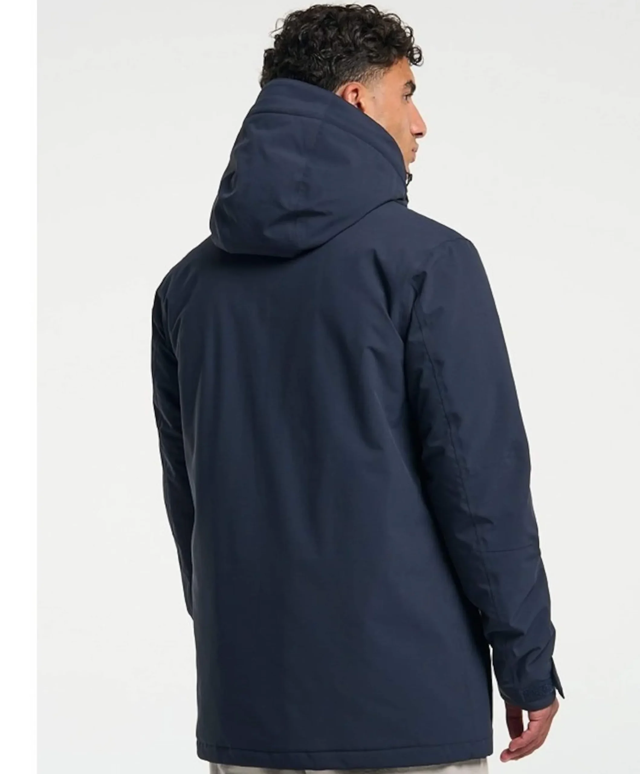 Heren jas blauw
