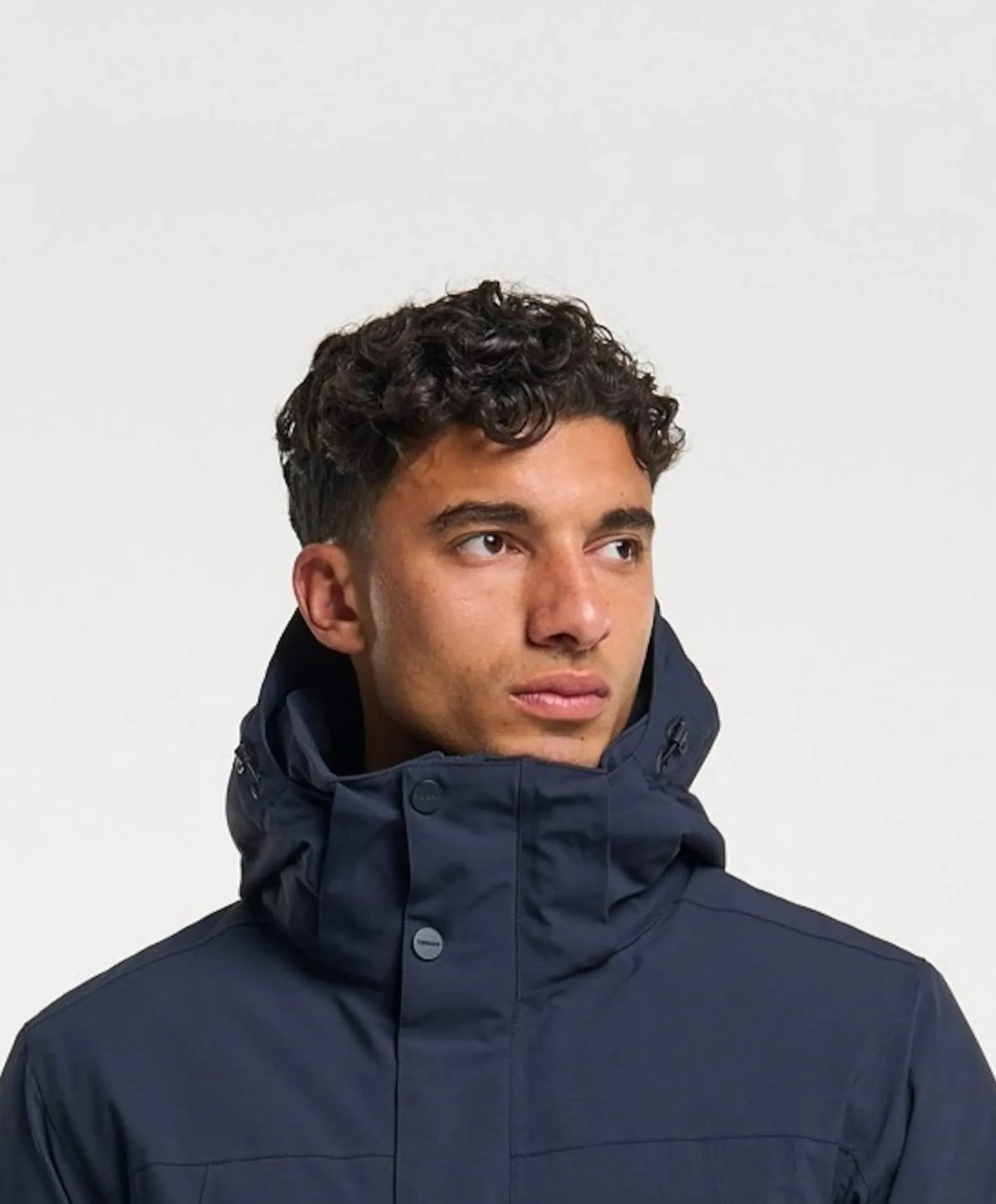 Heren jas blauw