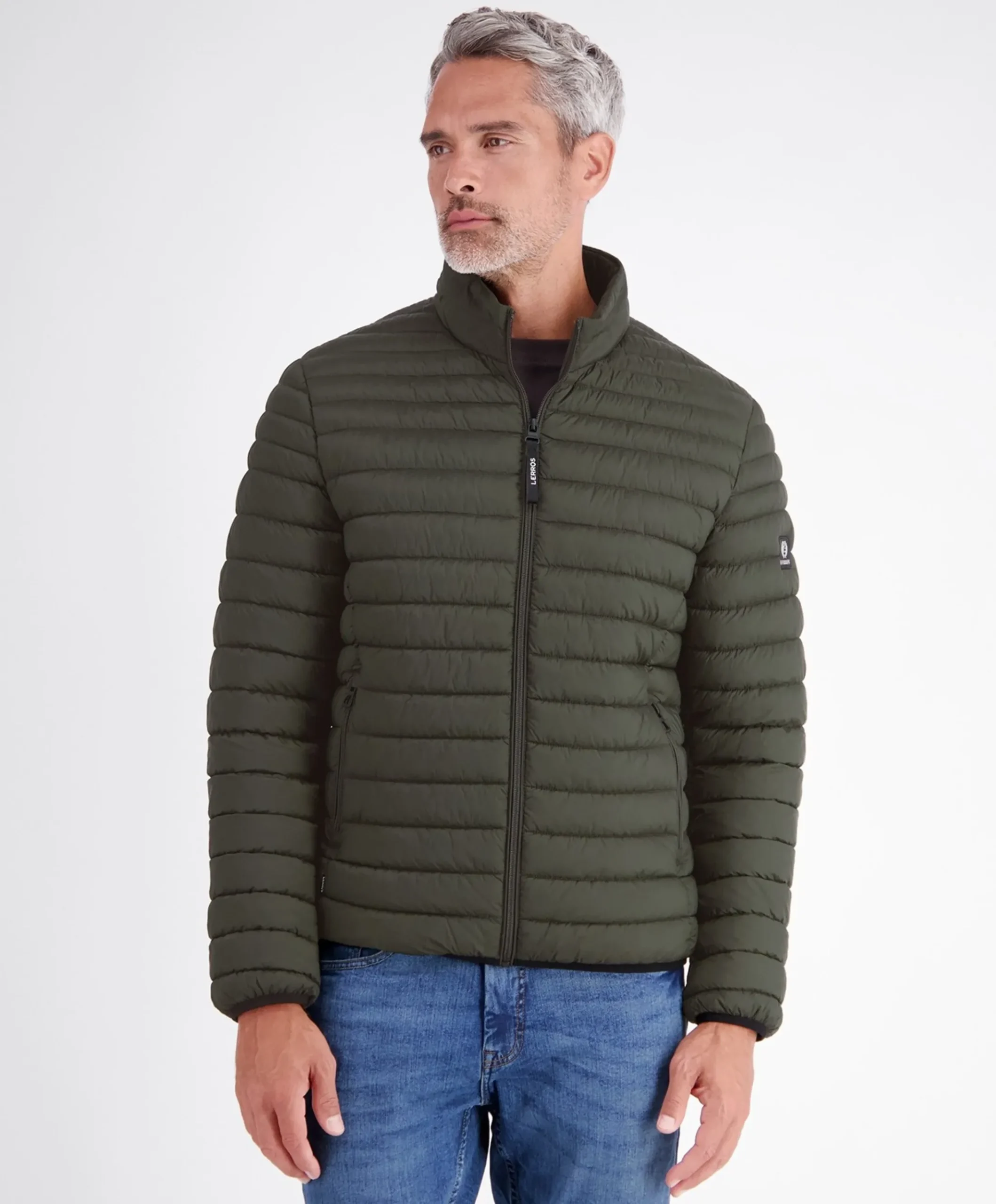Heren jas groen
