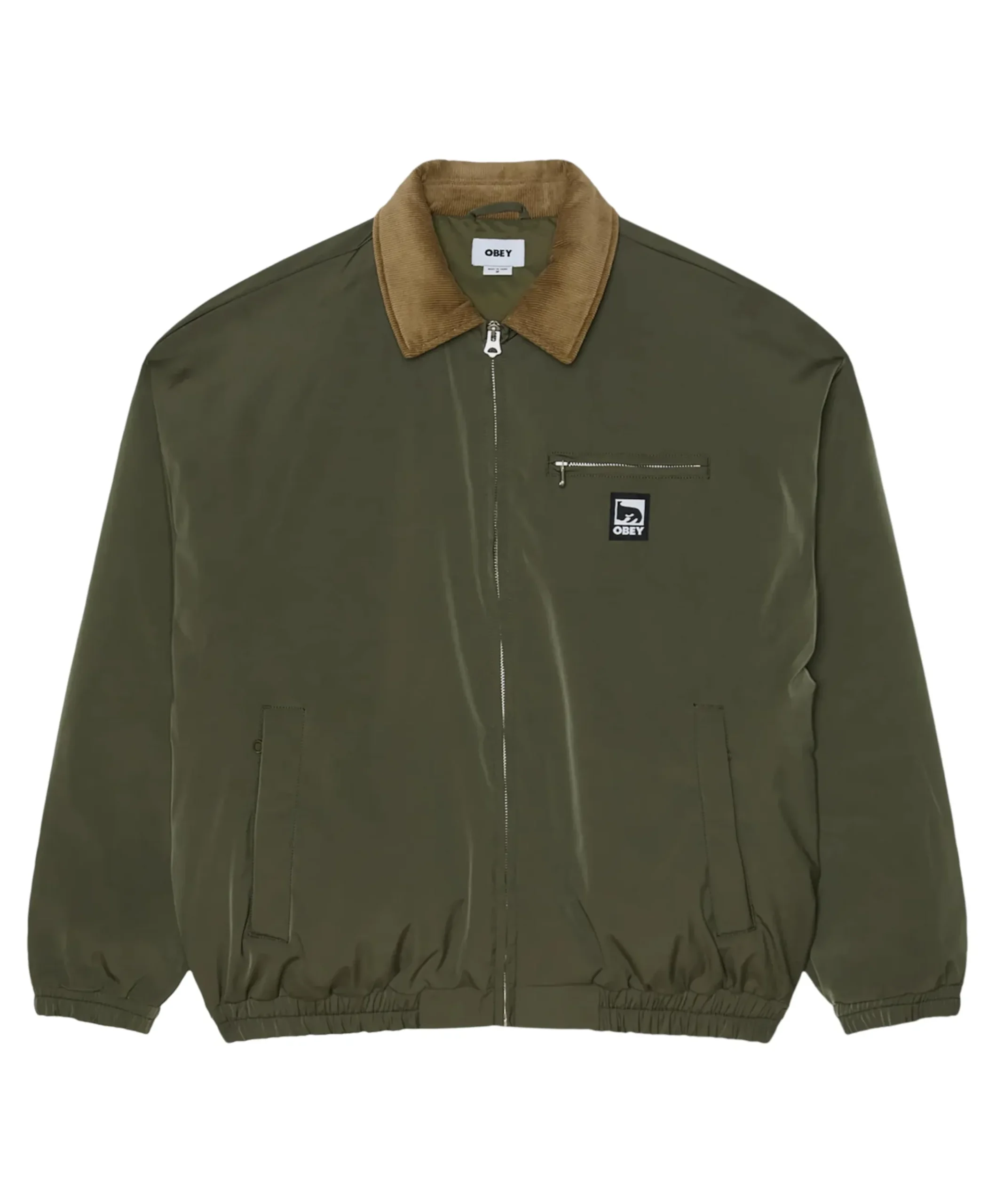 Heren jas groen