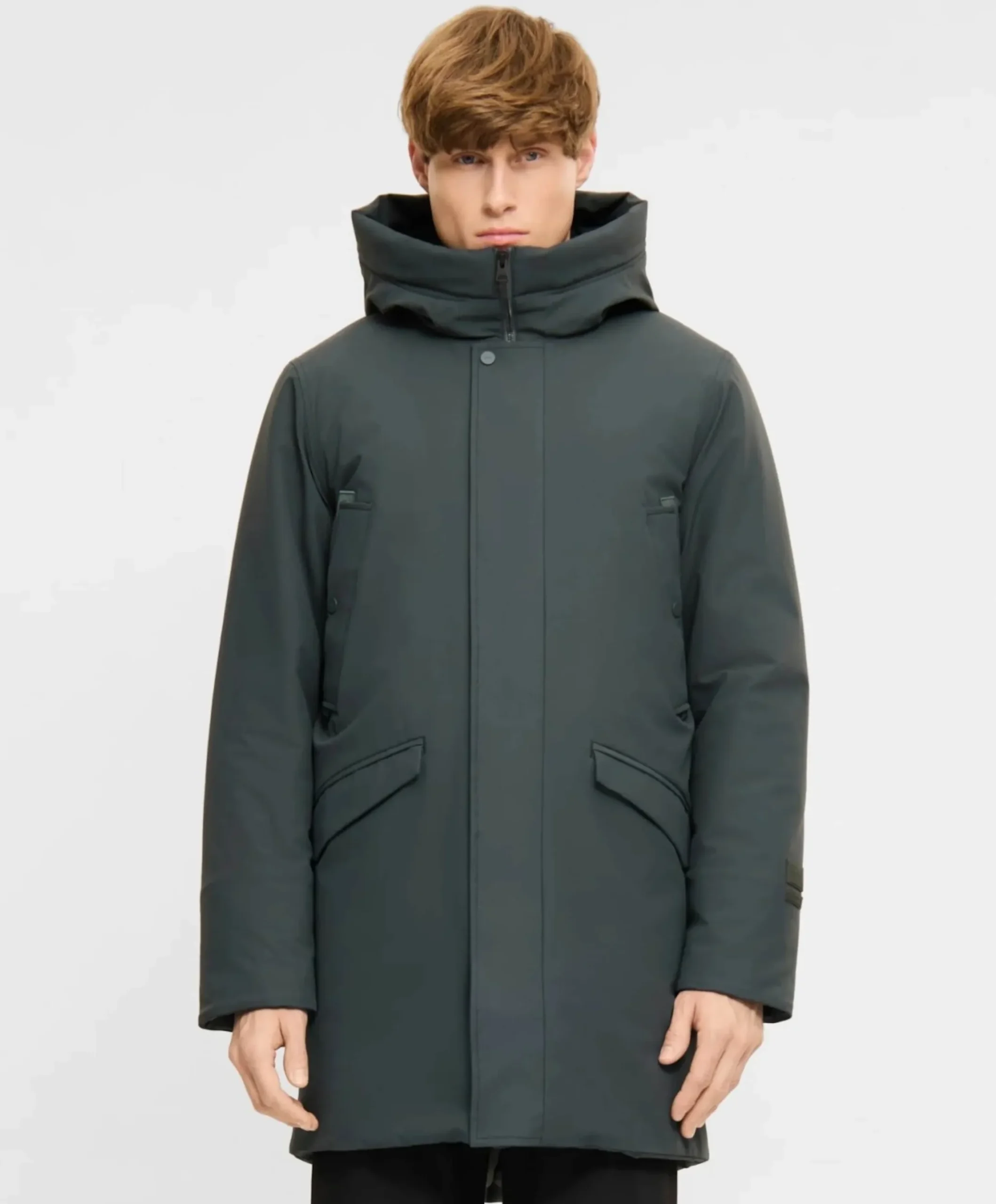 Heren jas groen