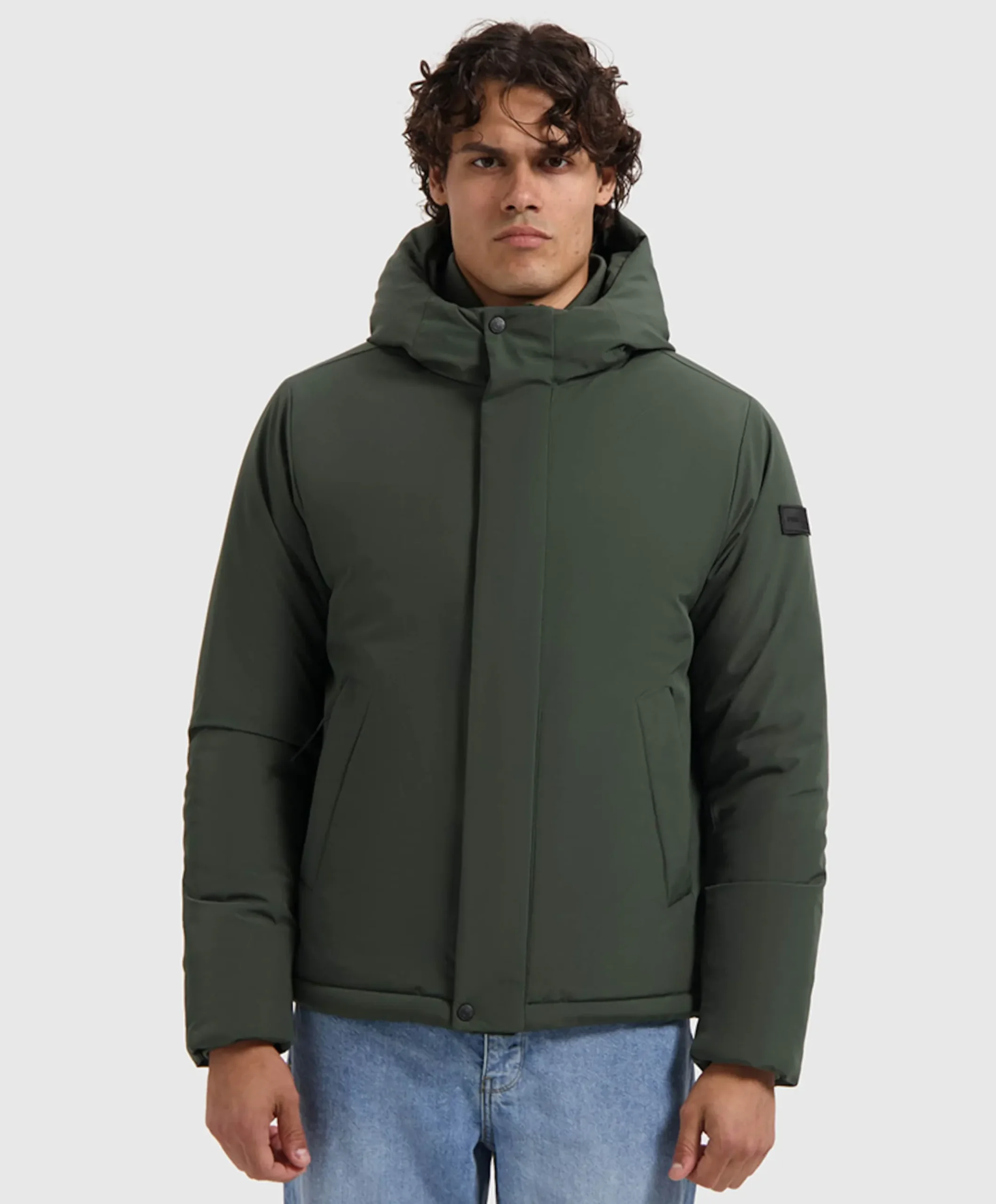 Heren jas groen