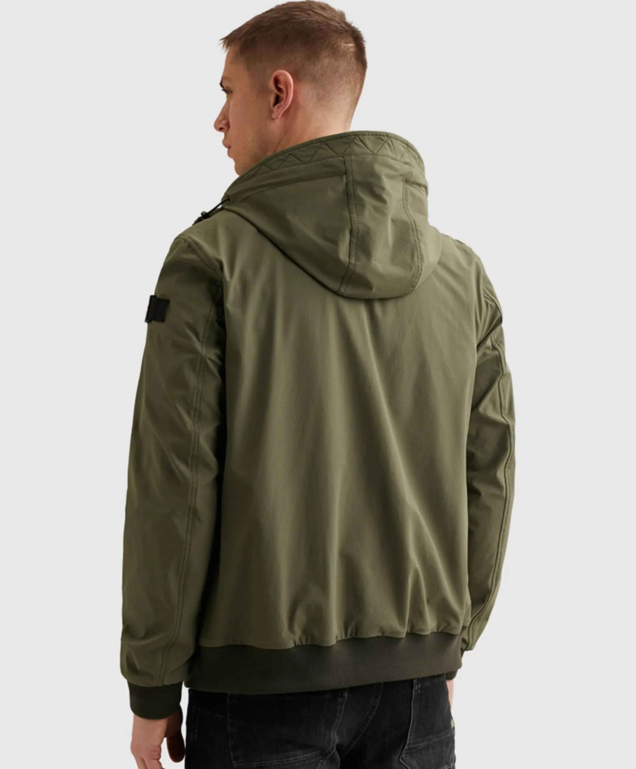 Heren jas groen