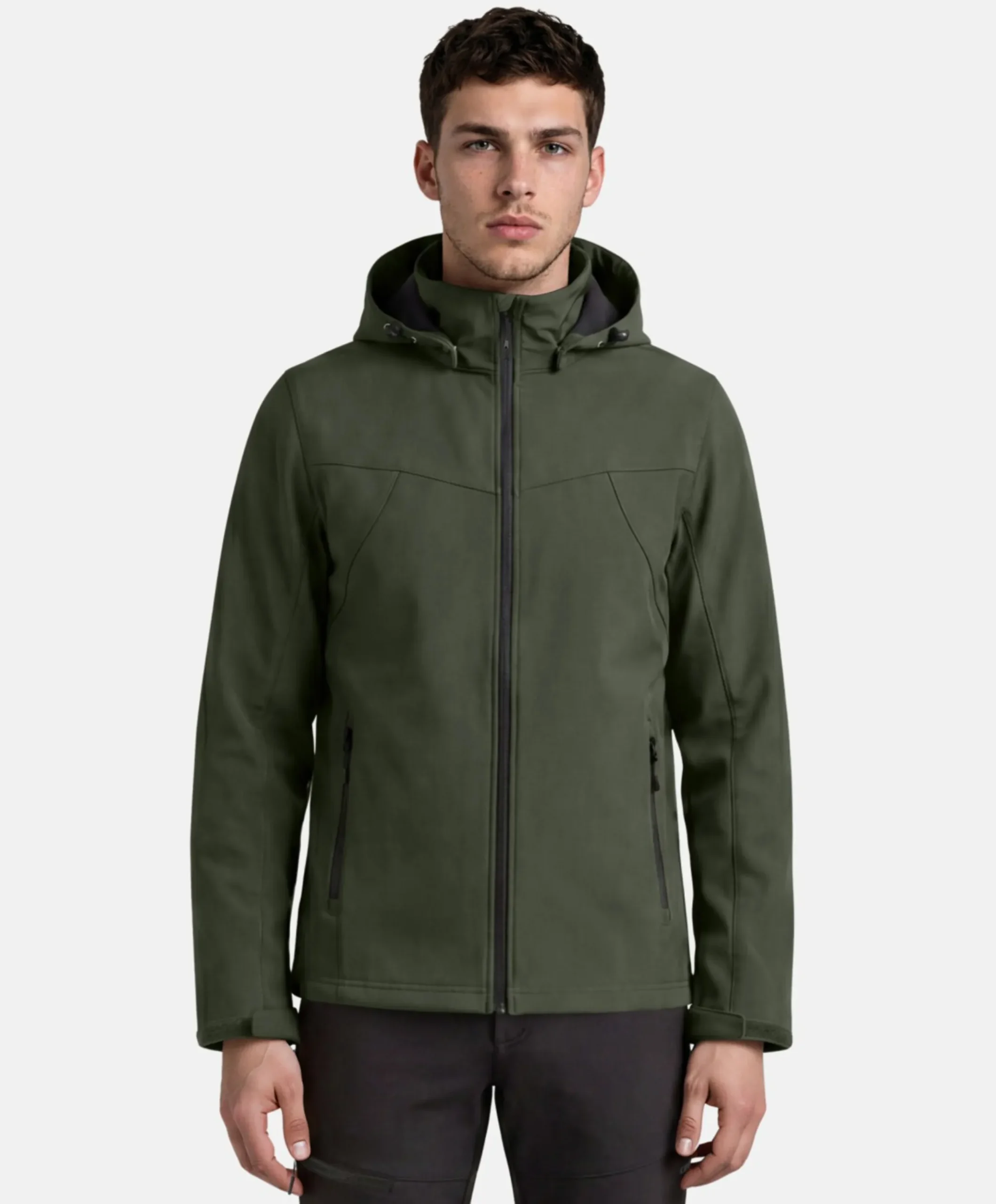 Heren jas groen