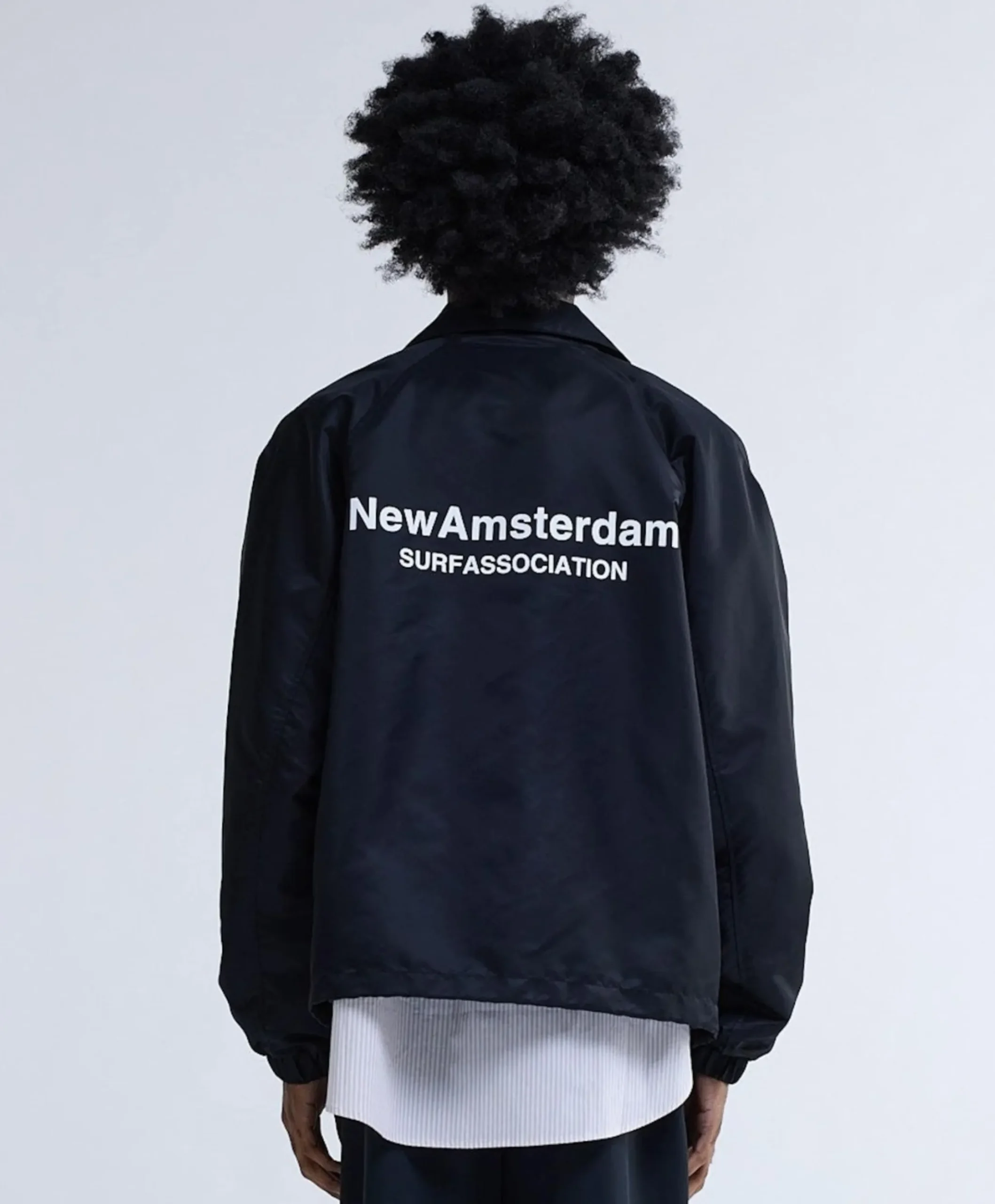 Heren jas zwart