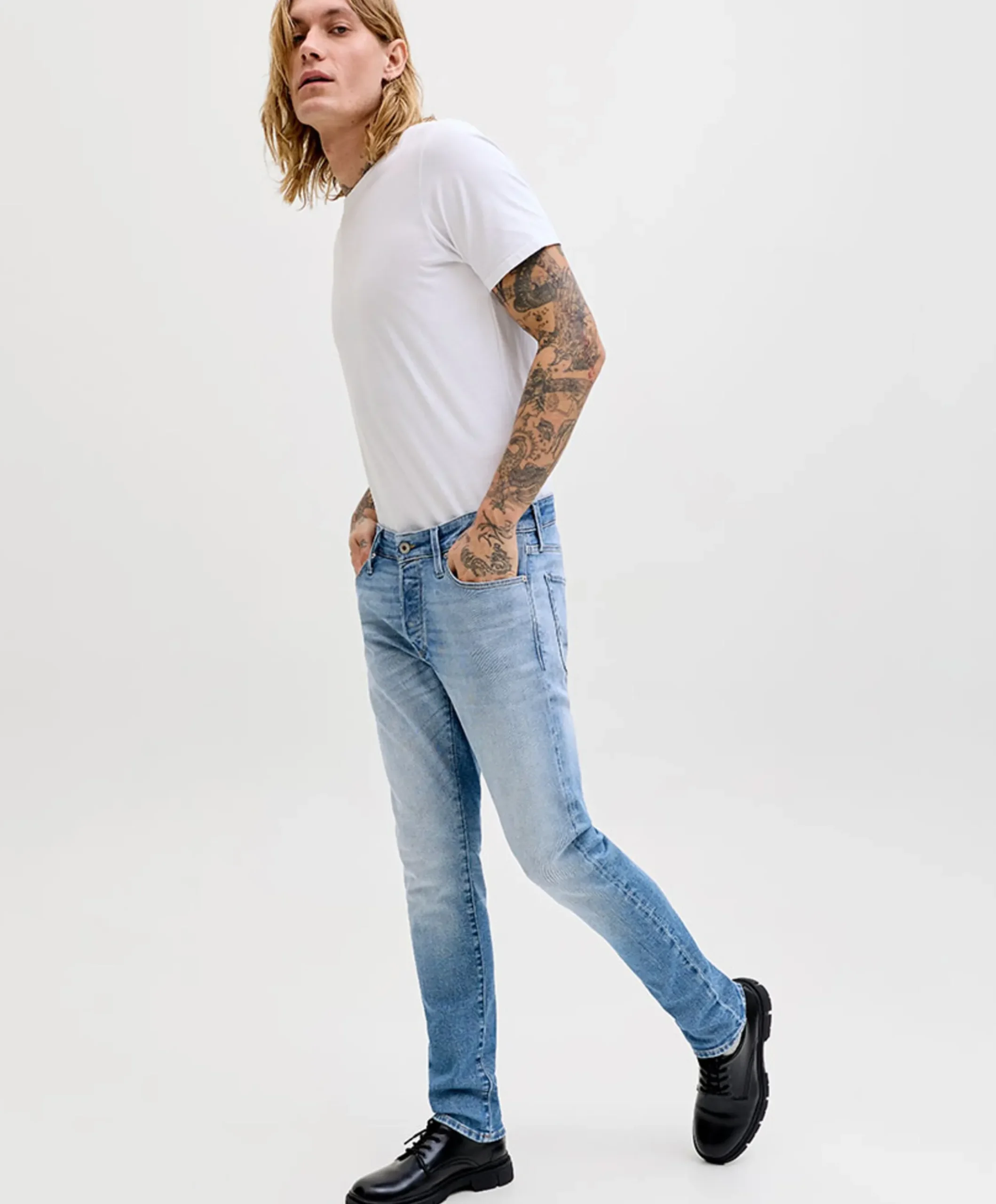 Heren jeans blauw