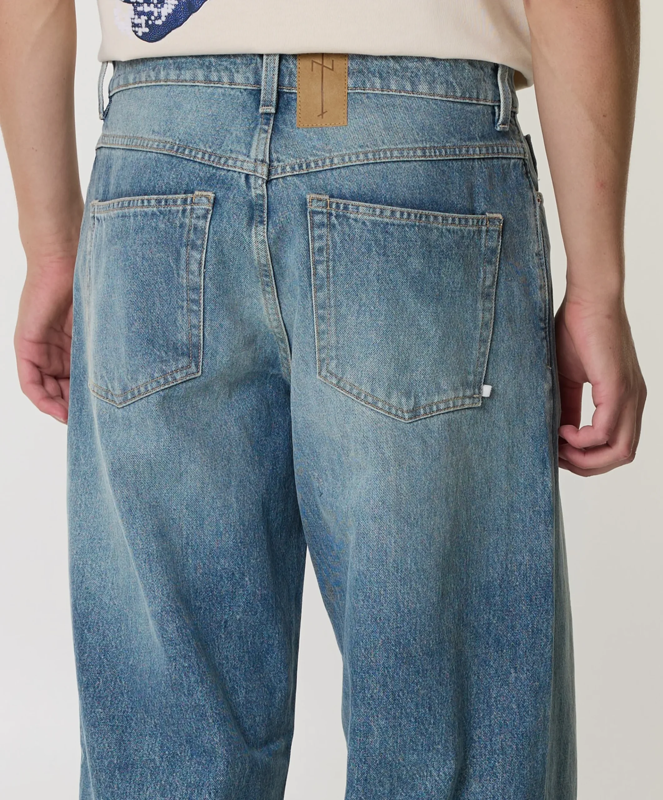 heren jeans blauw