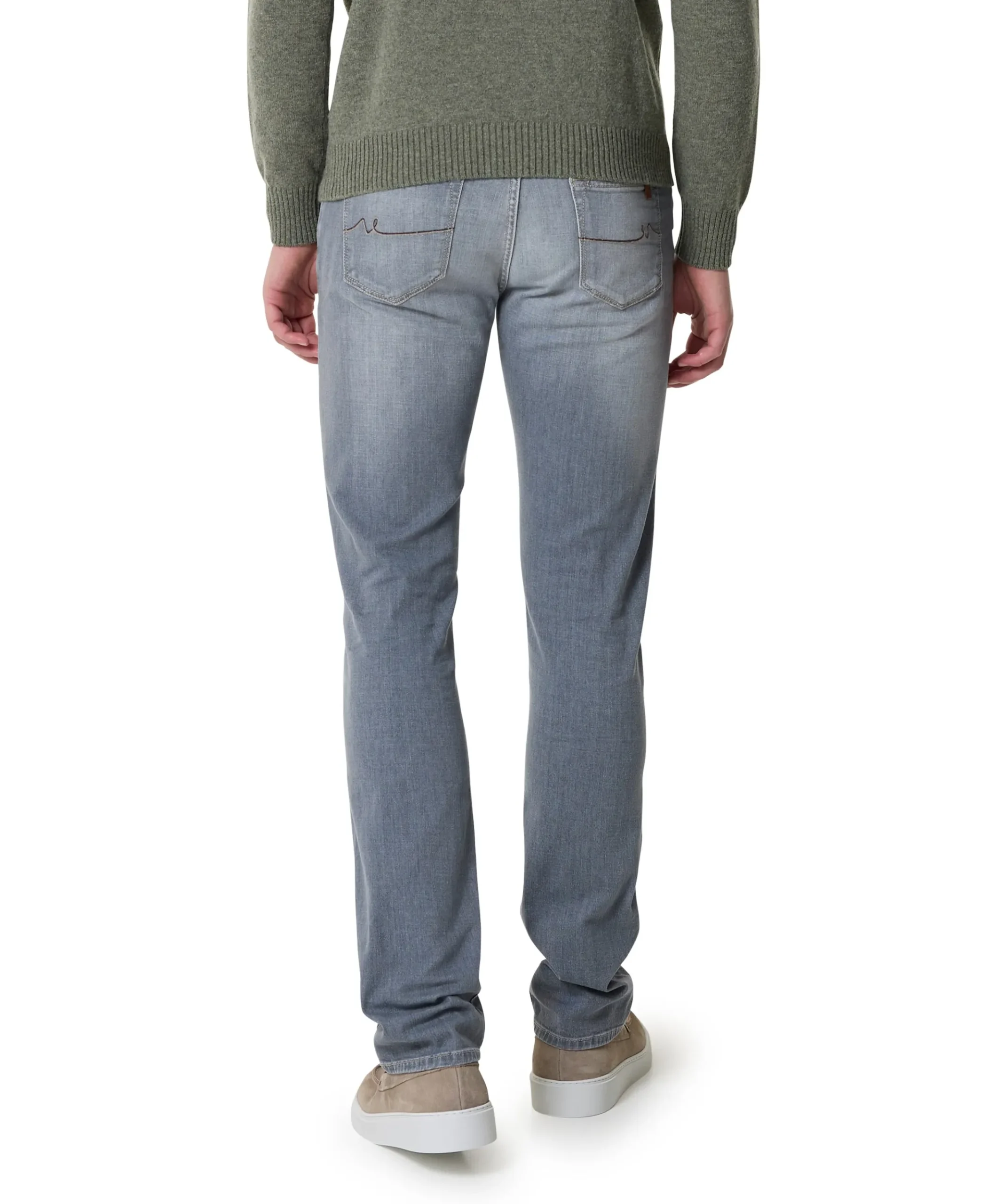 heren jeans grijs