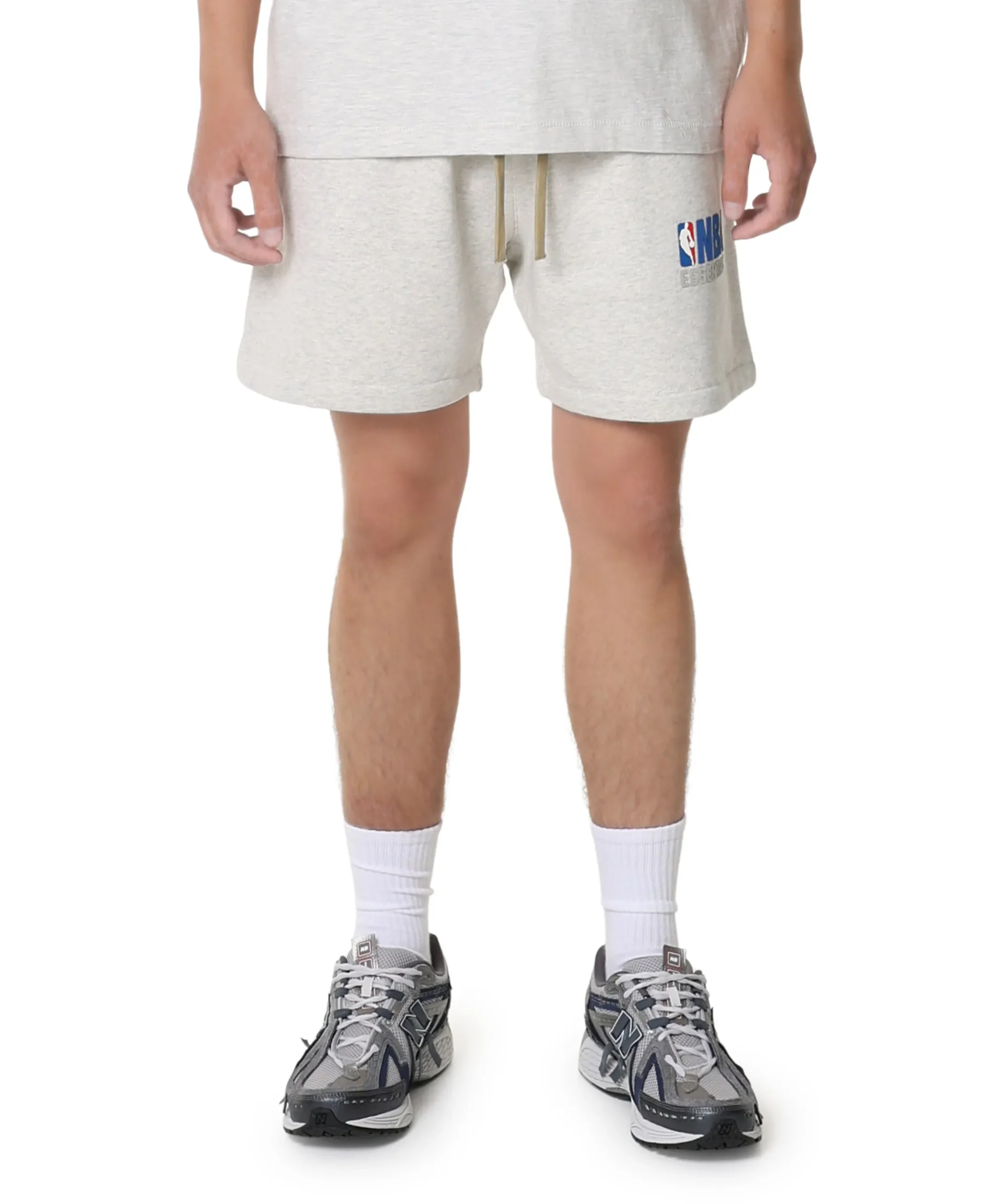 heren korte broek grijs