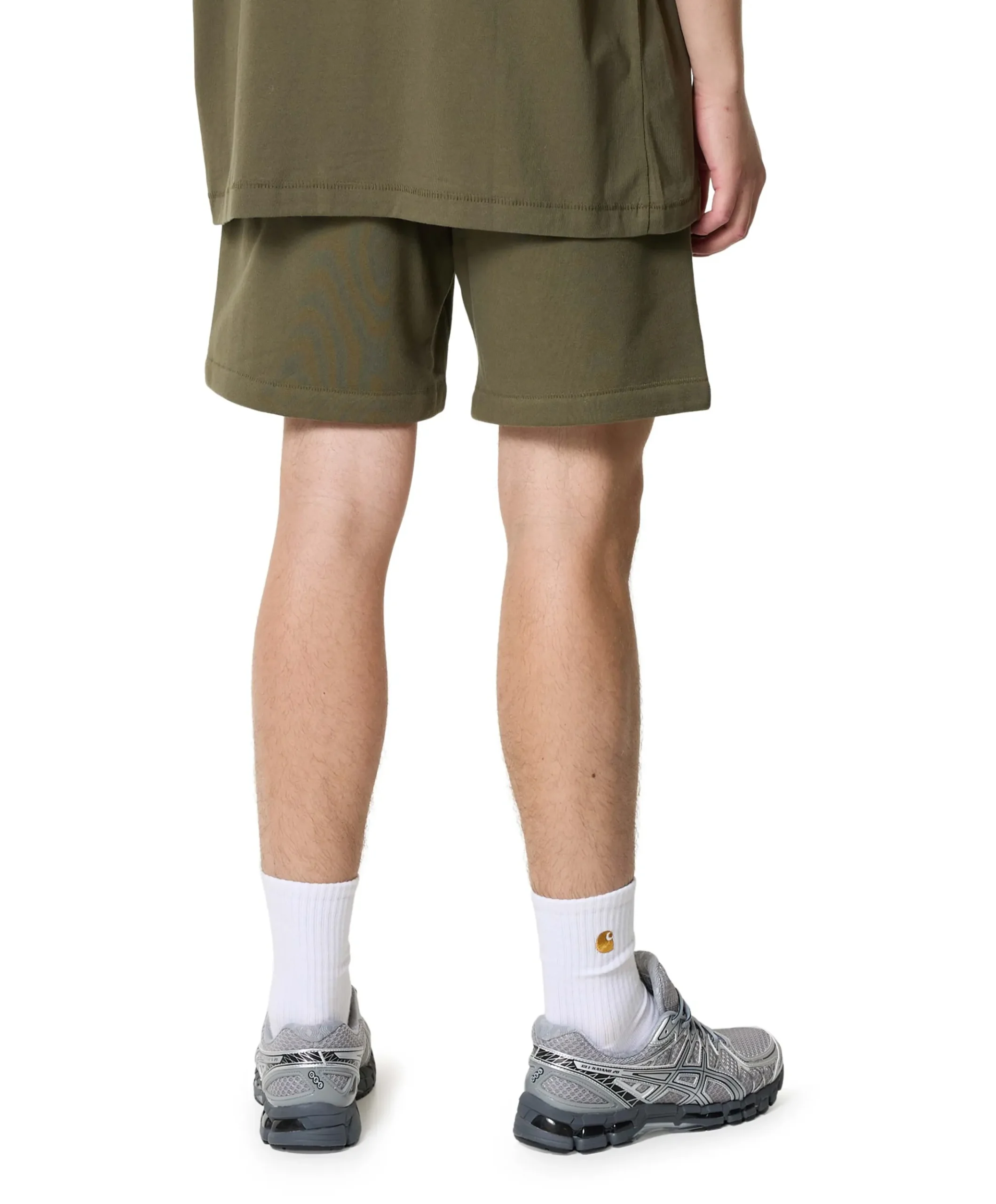 heren korte broek groen