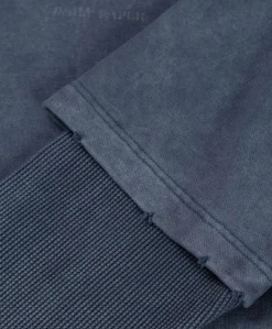Heren longsleeve blauw