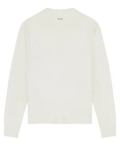 Heren longsleeve ecru