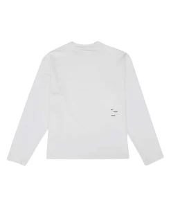 Heren longsleeve ecru