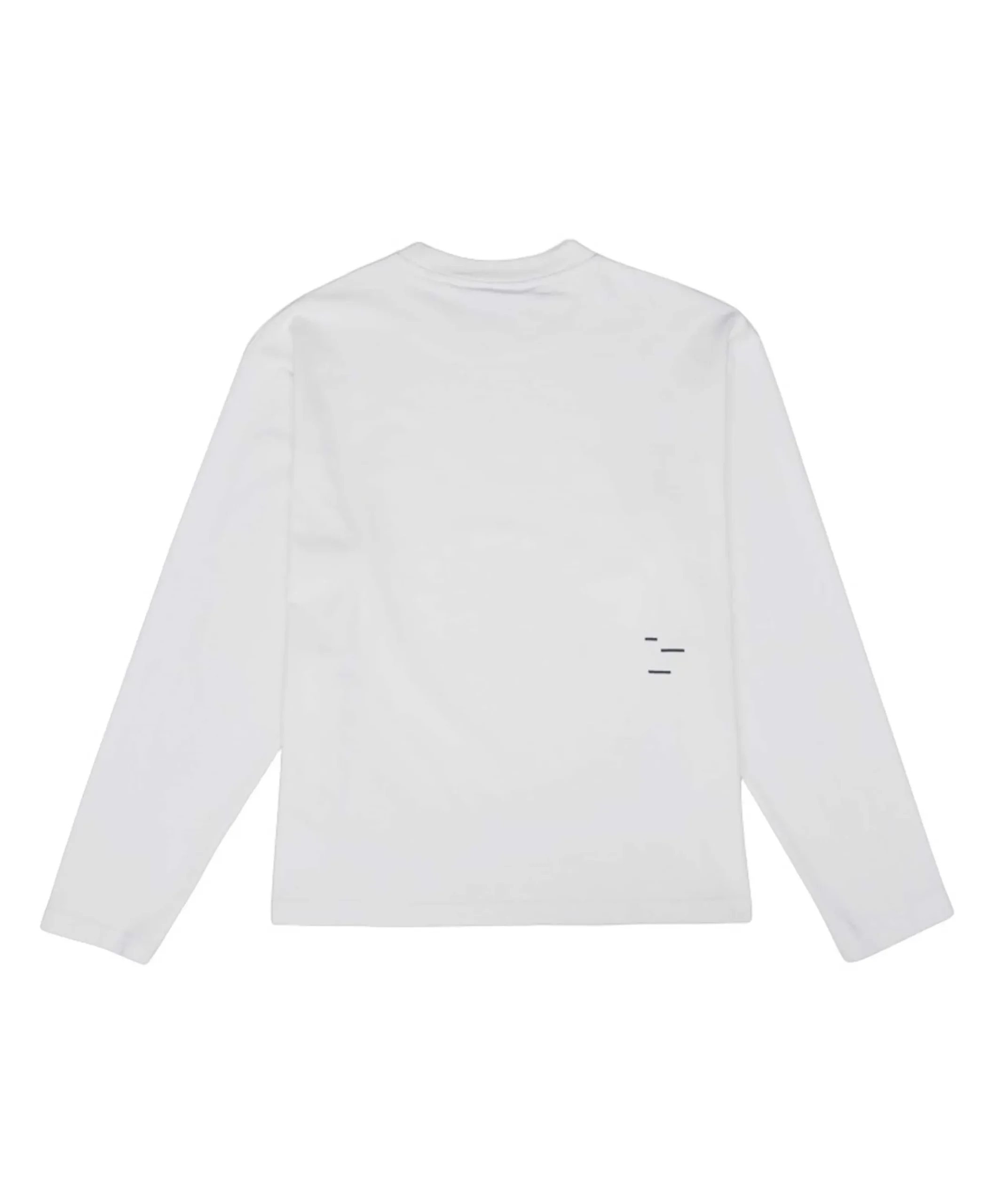 Heren longsleeve ecru
