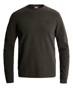 Heren longsleeve grijs