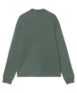 Heren longsleeve groen
