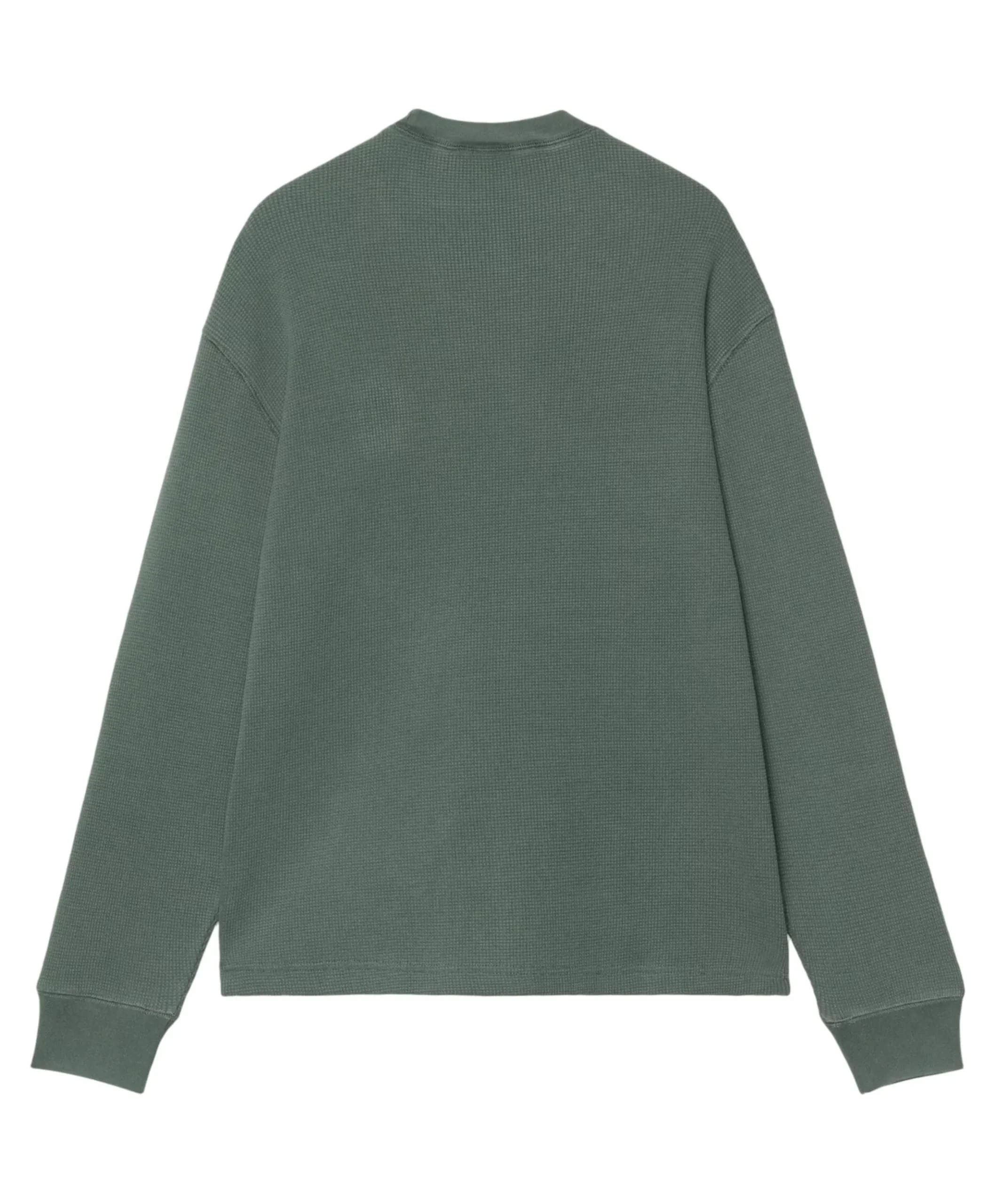 Heren longsleeve groen
