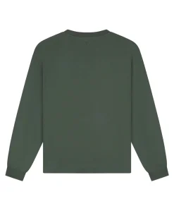 Heren longsleeve groen