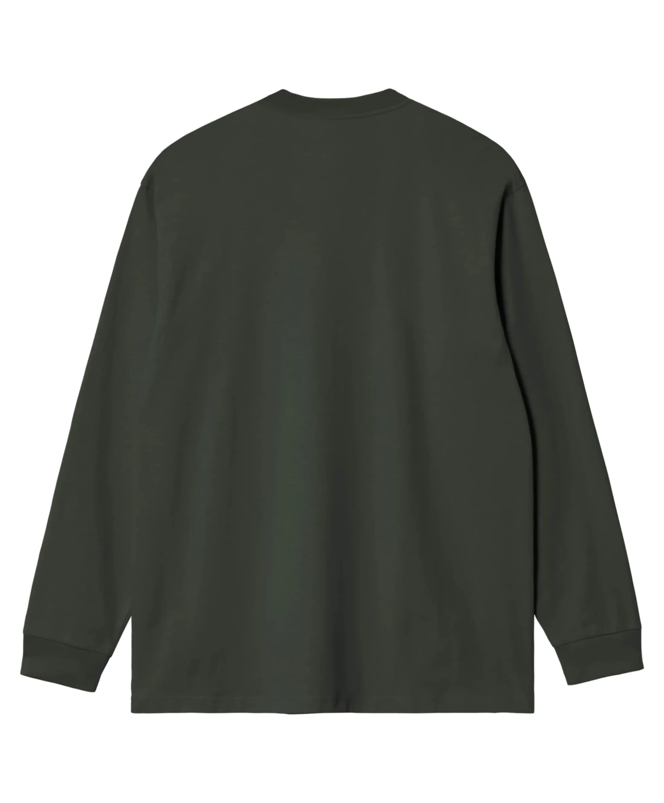 Heren longsleeve groen