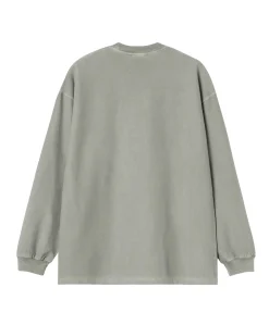 Heren longsleeve groen